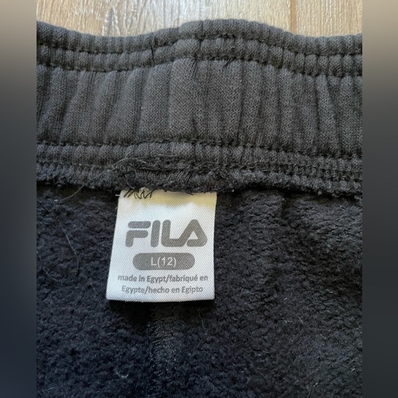 Fila sweatpants/joggers size L(12) - Picture 2 of 3